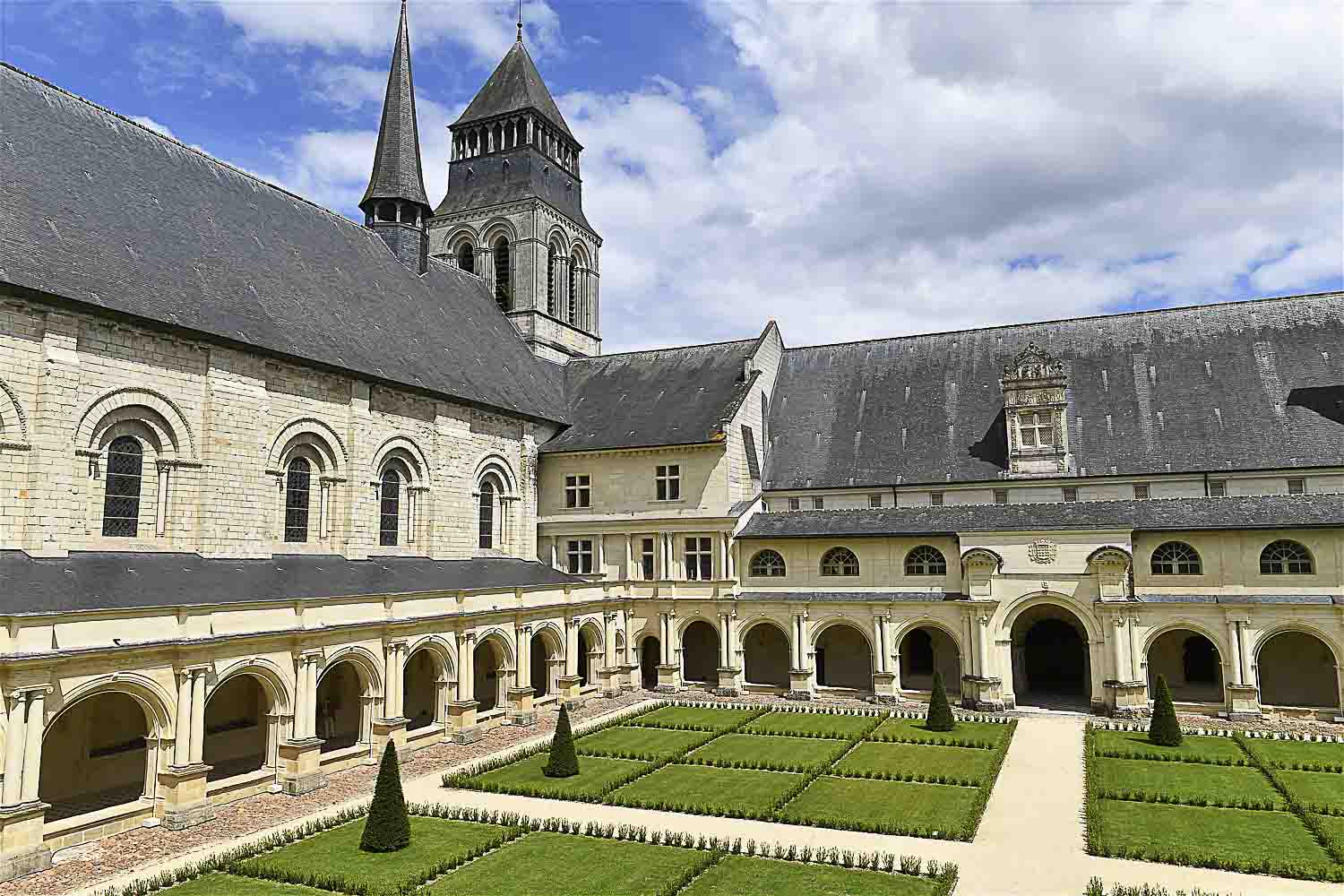 Abbaye de Fontevraud à côté de Saumur